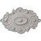 Ekena Millwork Strasbourg Ceiling Medallion, Hand-Painted Ultra Pure White, 30 1/2"W x 20"H x 1 1/2"P CM30SGUWF - alternate 1